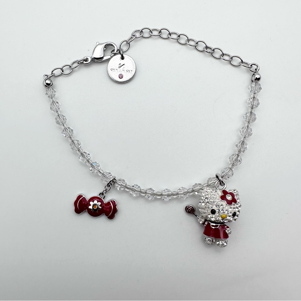 Hello kitty x Swarovski bracelet lollipop